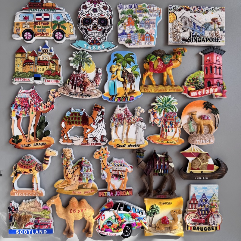 Car Accessories Bali - Fridge magnets PUNTA CANA Valencia Tallinn