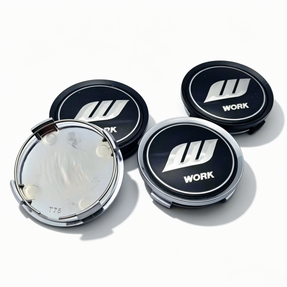 Car Accessories Jdm - 4pcs JDM W Work Logo Emblem
