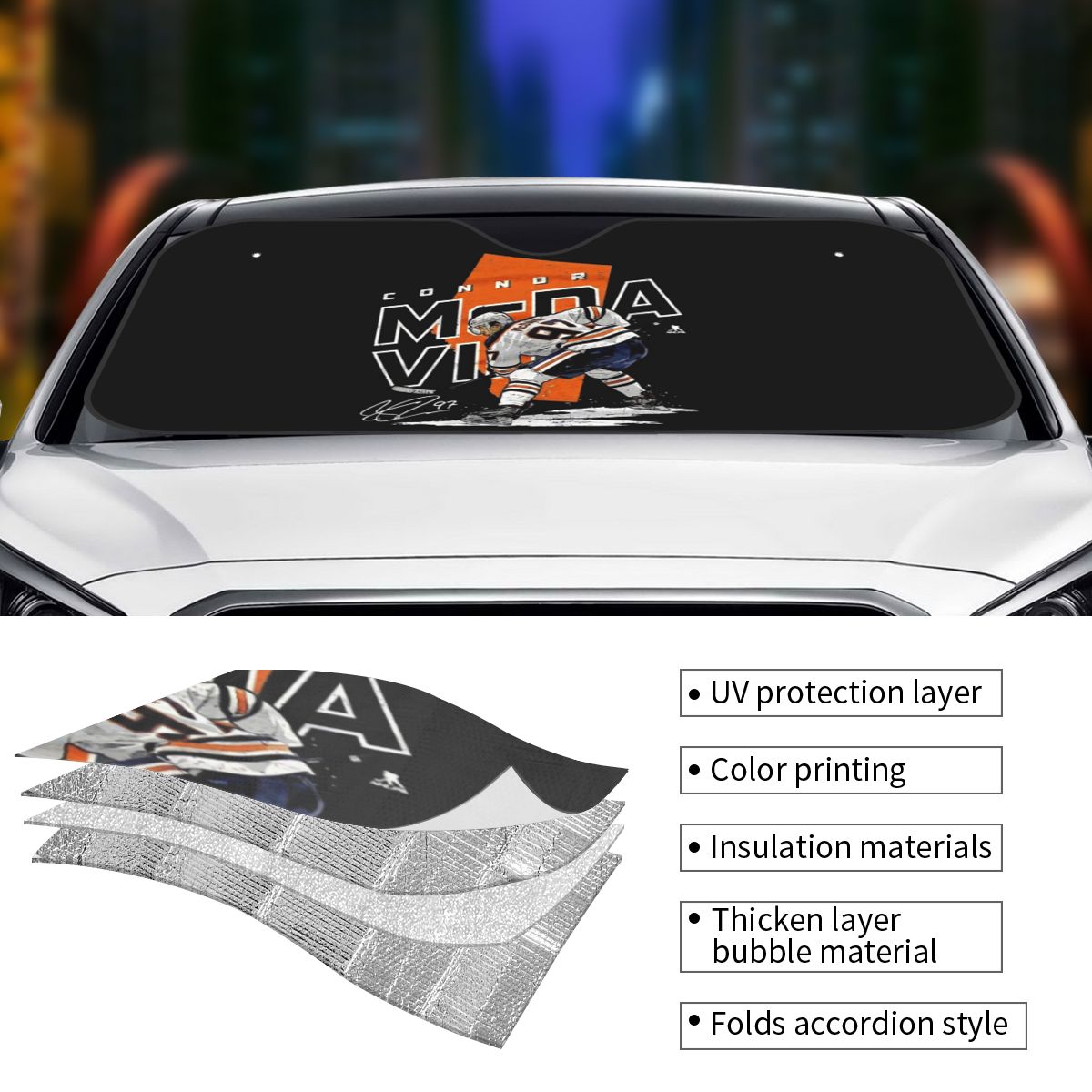 Connor McDavid 97 For Edmonton – Car Accessories Edmonton recenzja i cena