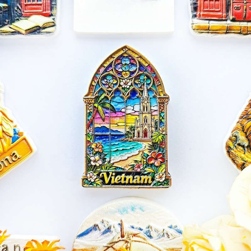 Vietnam Stained Glass Fridge M – Car Accessories Bali recenzja i cena