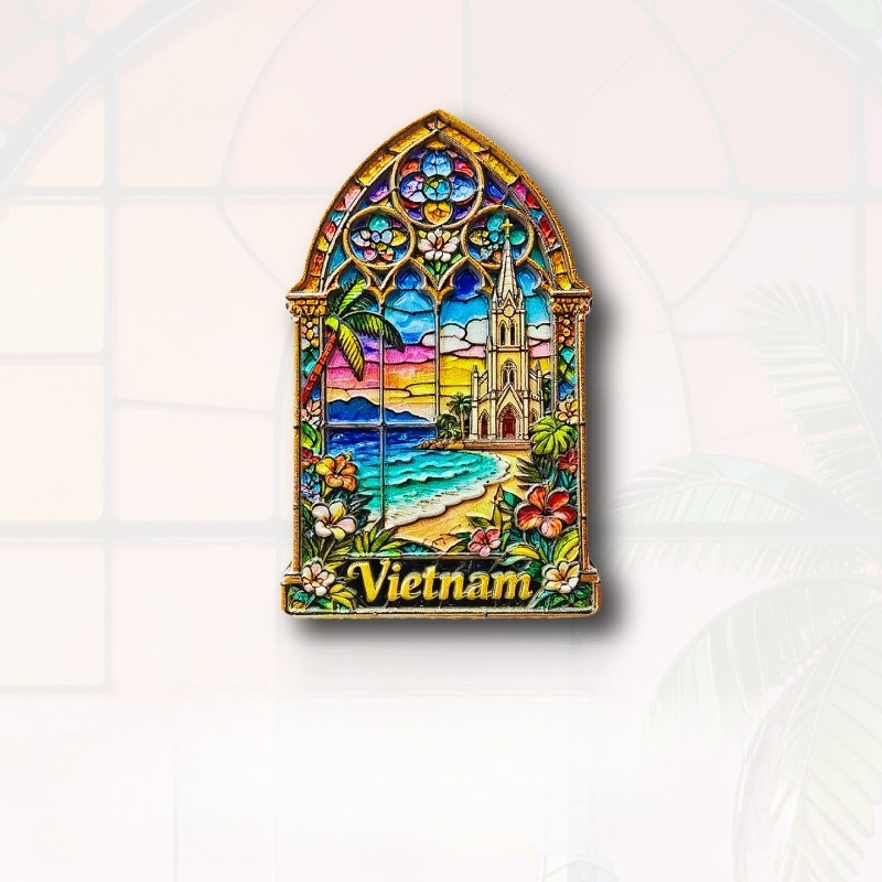 Vietnam Stained Glass Fridge M – Car Accessories Bali recenzja i cena