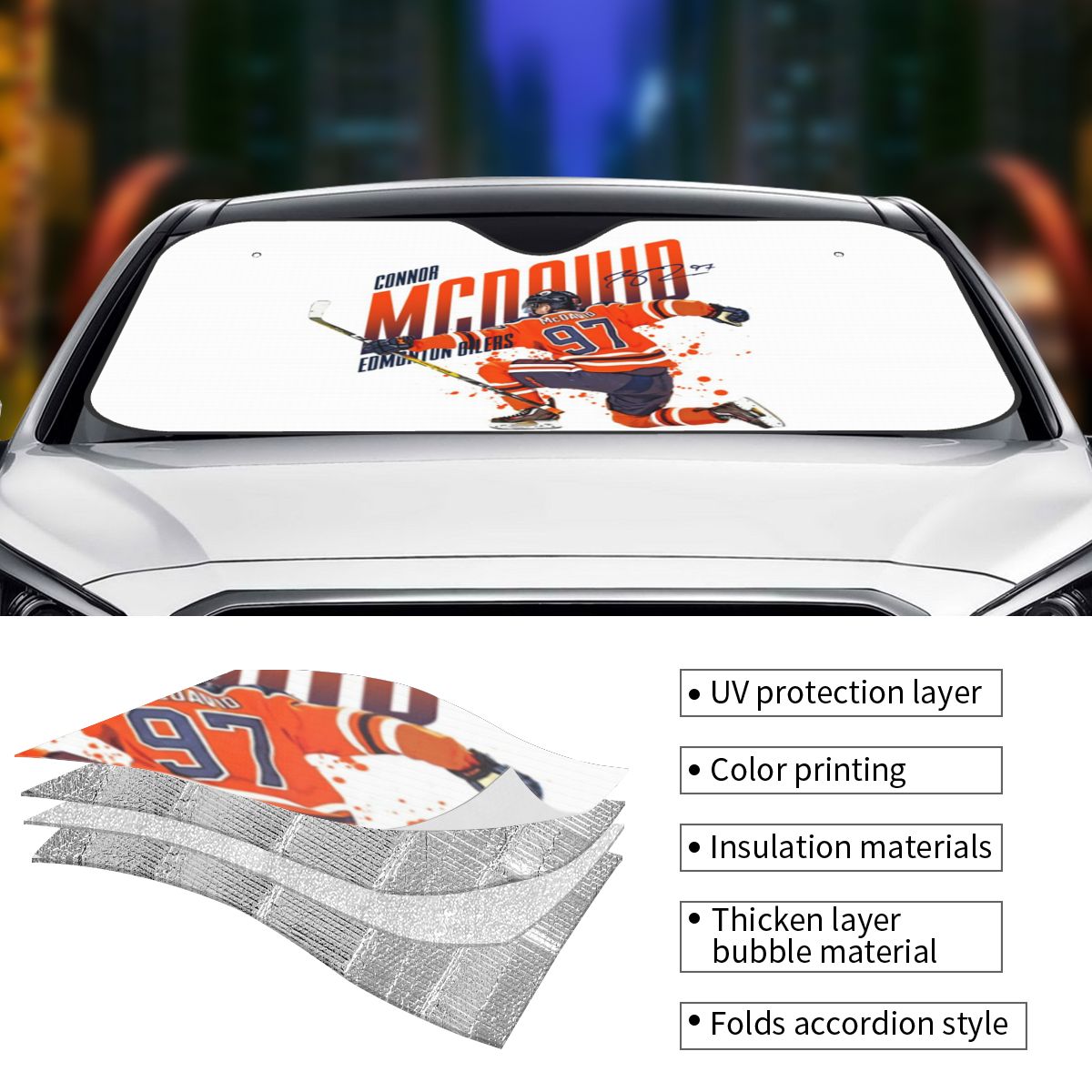 Connor McDavid 97 For Edmonton – Car Accessories Edmonton recenzja i cena