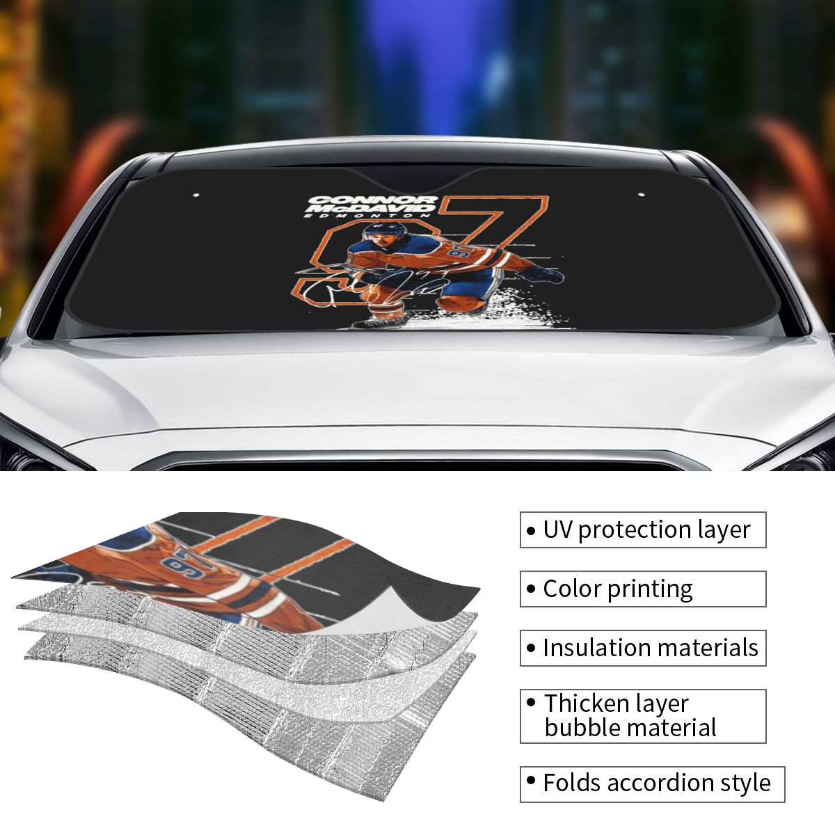 Connor McDavid 97 For Edmonton – Car Accessories Edmonton recenzja i cena