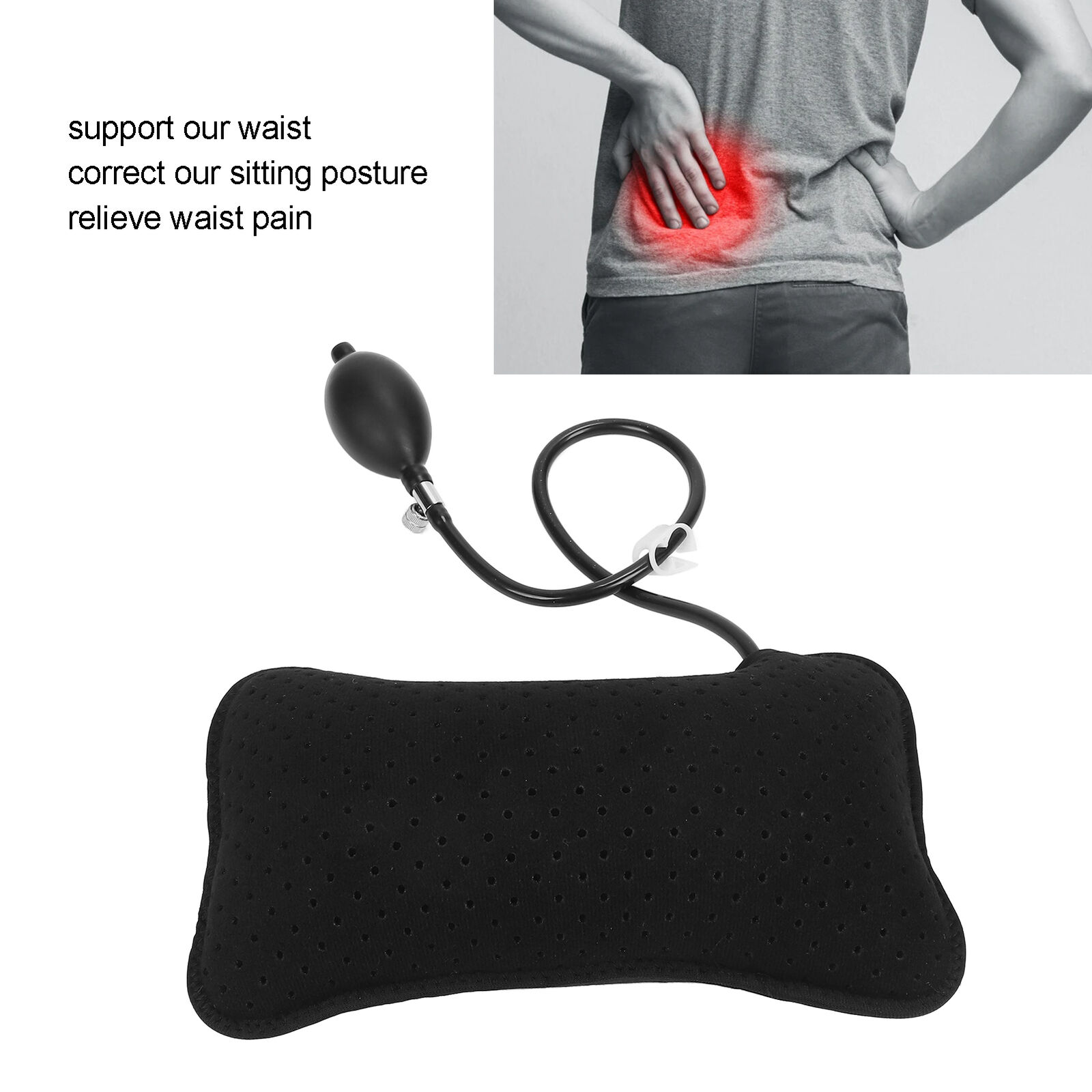 Car Inflatable Lumbar Support  – Car Accessories Limassol recenzja i cena