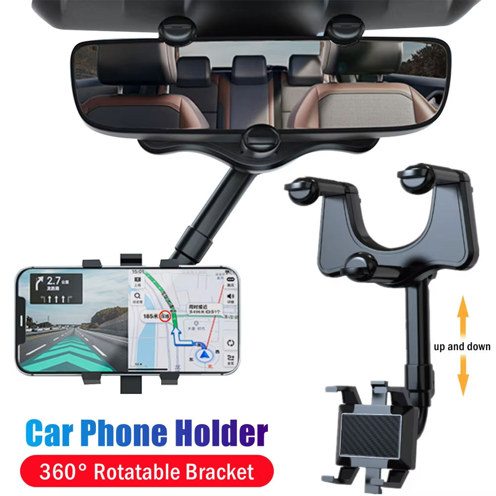 Adjustable Car Rearview Mirror – Car Accessories Phone Holder recenzja i cena