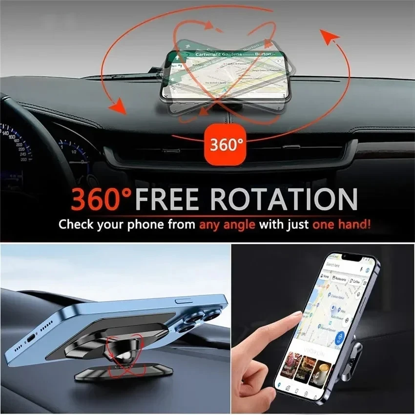 360° Magnetic Car Phone Holder – Car Accessories Phone Holder recenzja i cena