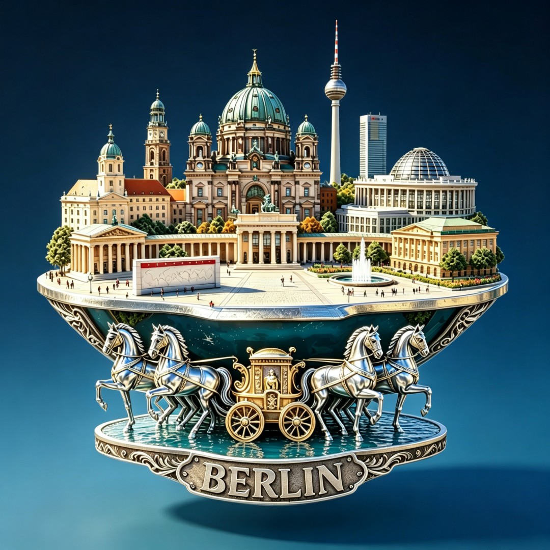 Germany Berlin Fridge Magnets  – Car Accessories Bali recenzja i cena