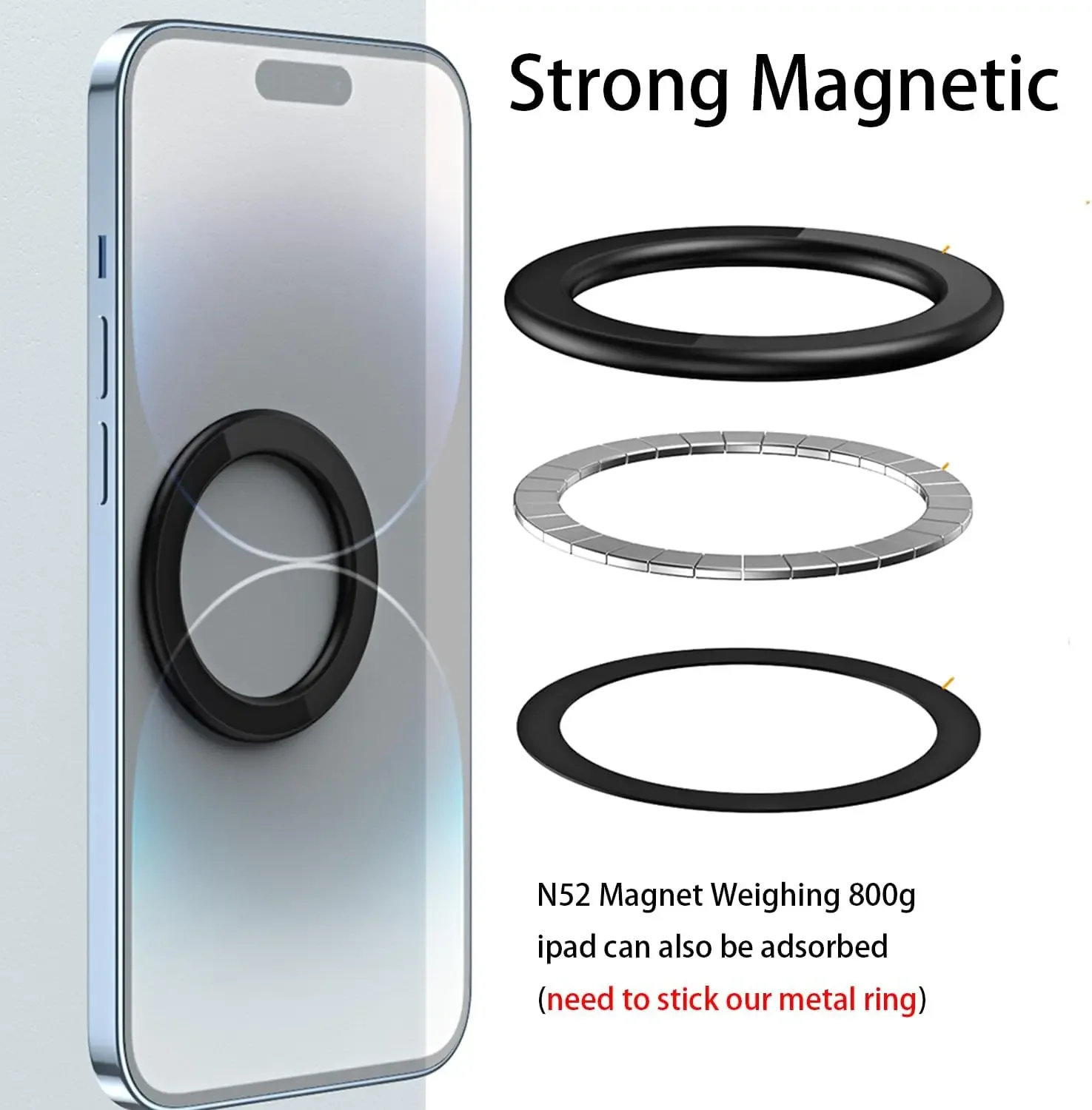 For MagSafe Magnetic Ring Hold – Car Accessories Phone Holder recenzja i cena