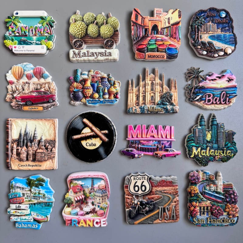 Fridge magnets Malta Malaysia  – Car Accessories Bali recenzja i cena