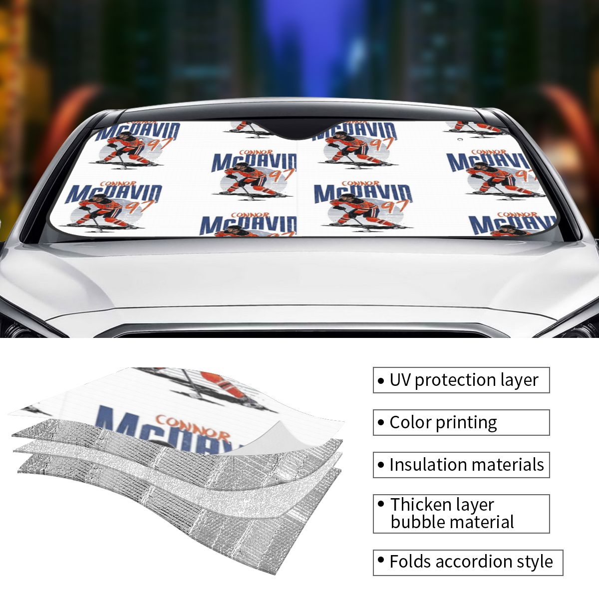 Connor McDavid 97 For Edmonton – Car Accessories Edmonton recenzja i cena