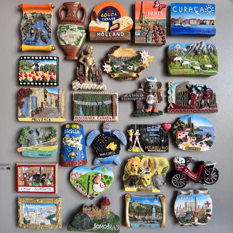 Fridge magnets world tourist s – Car Accessories Bali recenzja i cena