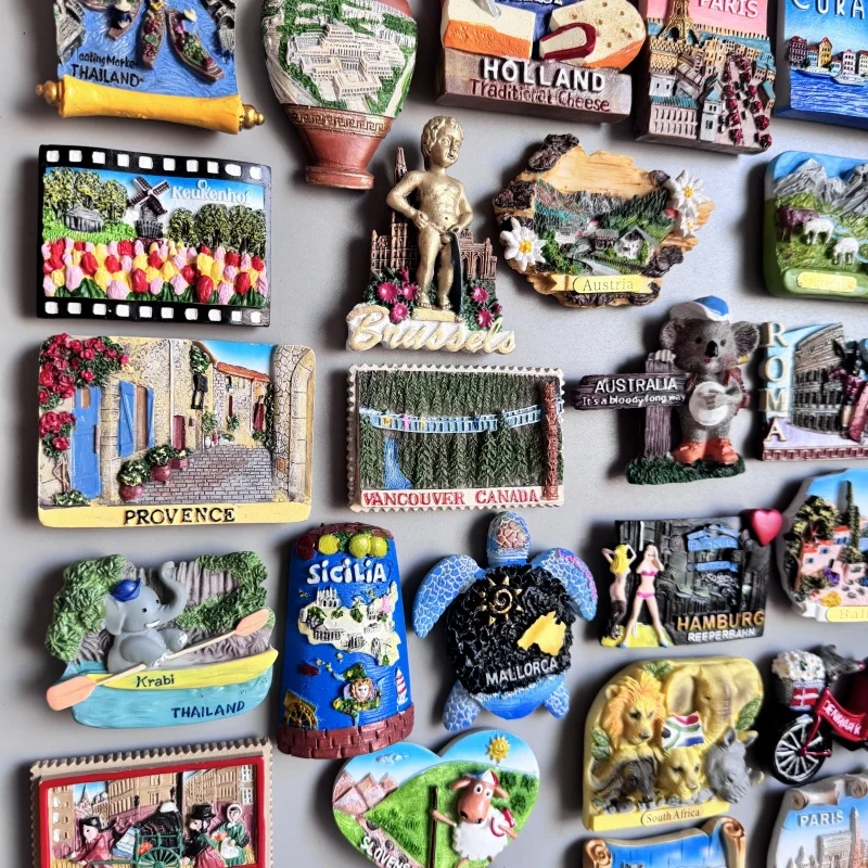 Fridge magnets world tourist s – Car Accessories Bali recenzja i cena