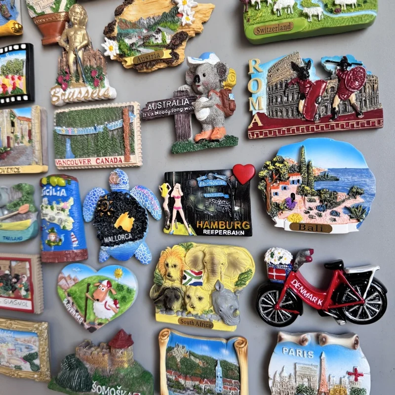 Fridge magnets world tourist s – Car Accessories Bali recenzja i cena