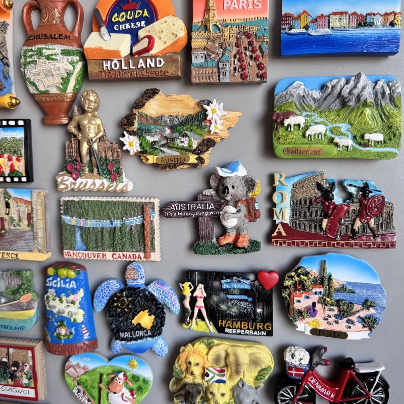 Fridge magnets world tourist s – Car Accessories Bali recenzja i cena