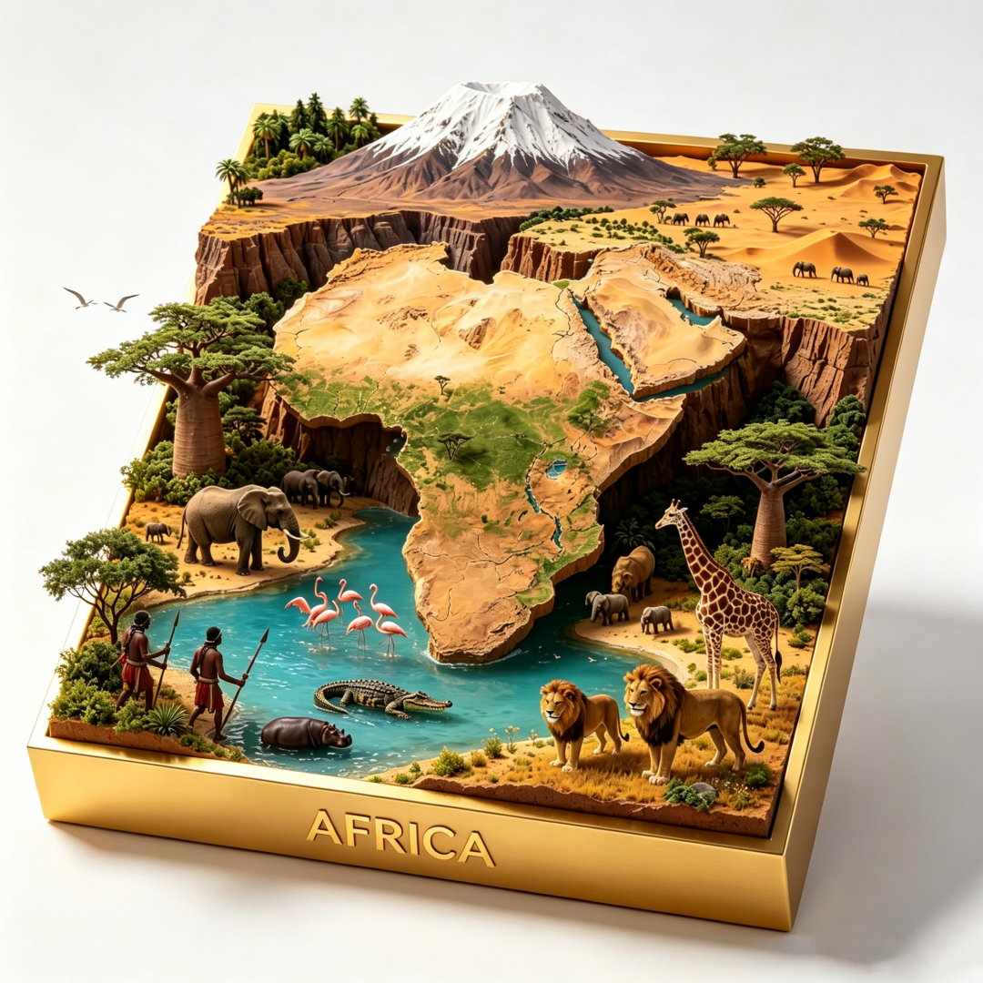 Africa Fridge Magnets Metal Ma – Car Accessories Bali recenzja i cena