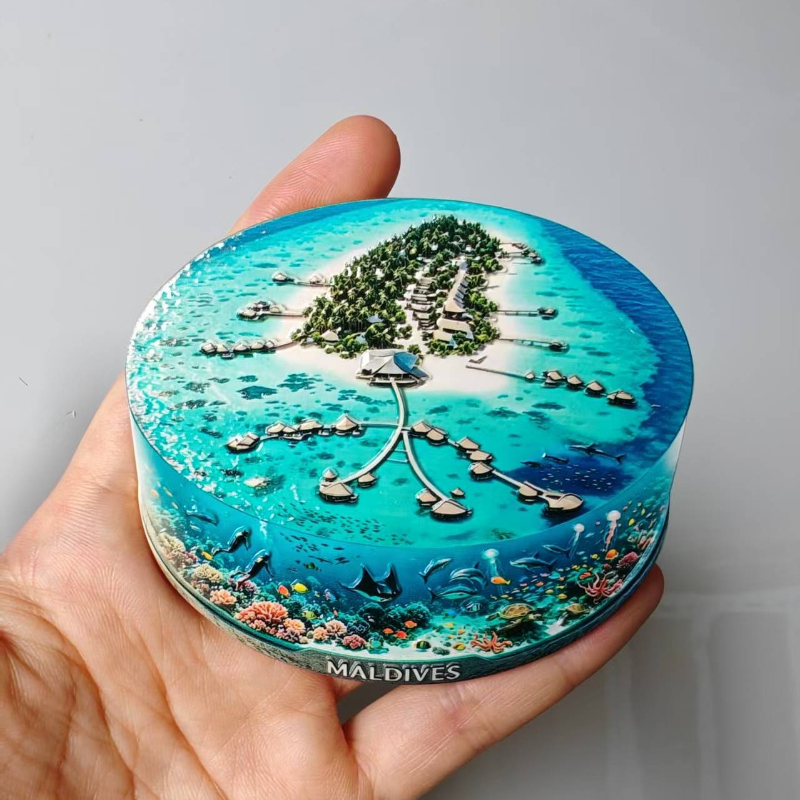 Maldives Fridge Stickers Metal – Car Accessories Bali recenzja i cena