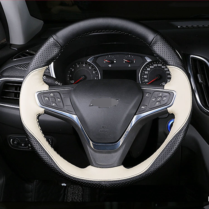 DIY Genuine leather Car Steeri – Car Accessories Xl6 recenzja i cena
