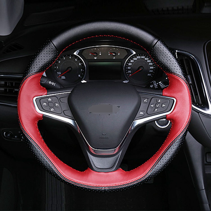 DIY Genuine leather Car Steeri – Car Accessories Xl6 recenzja i cena
