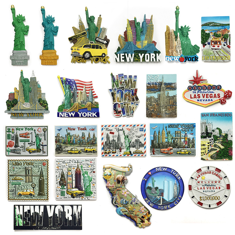 New York US 3D Fridge Magnets  – Car Accessories Bali recenzja i cena