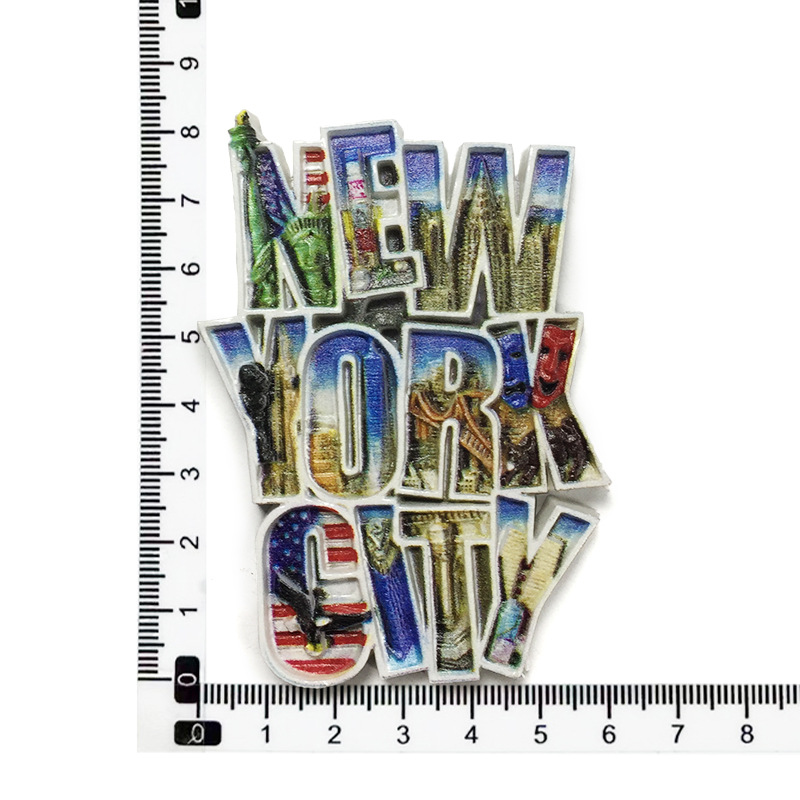 New York US 3D Fridge Magnets  – Car Accessories Bali recenzja i cena