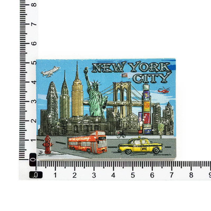 New York US 3D Fridge Magnets  – Car Accessories Bali recenzja i cena