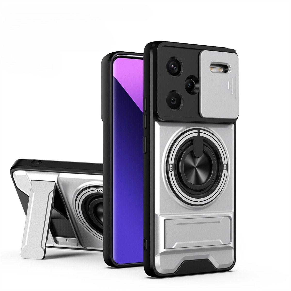 Lens Slide Camera Phone Case f – Car Accessories Phone Holder recenzja i cena