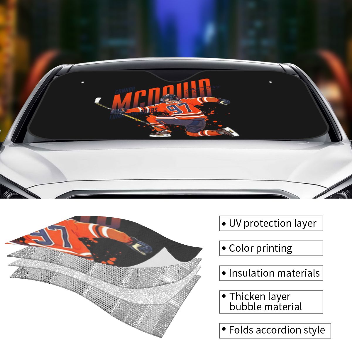 Connor McDavid 97 For Edmonton – Car Accessories Edmonton recenzja i cena