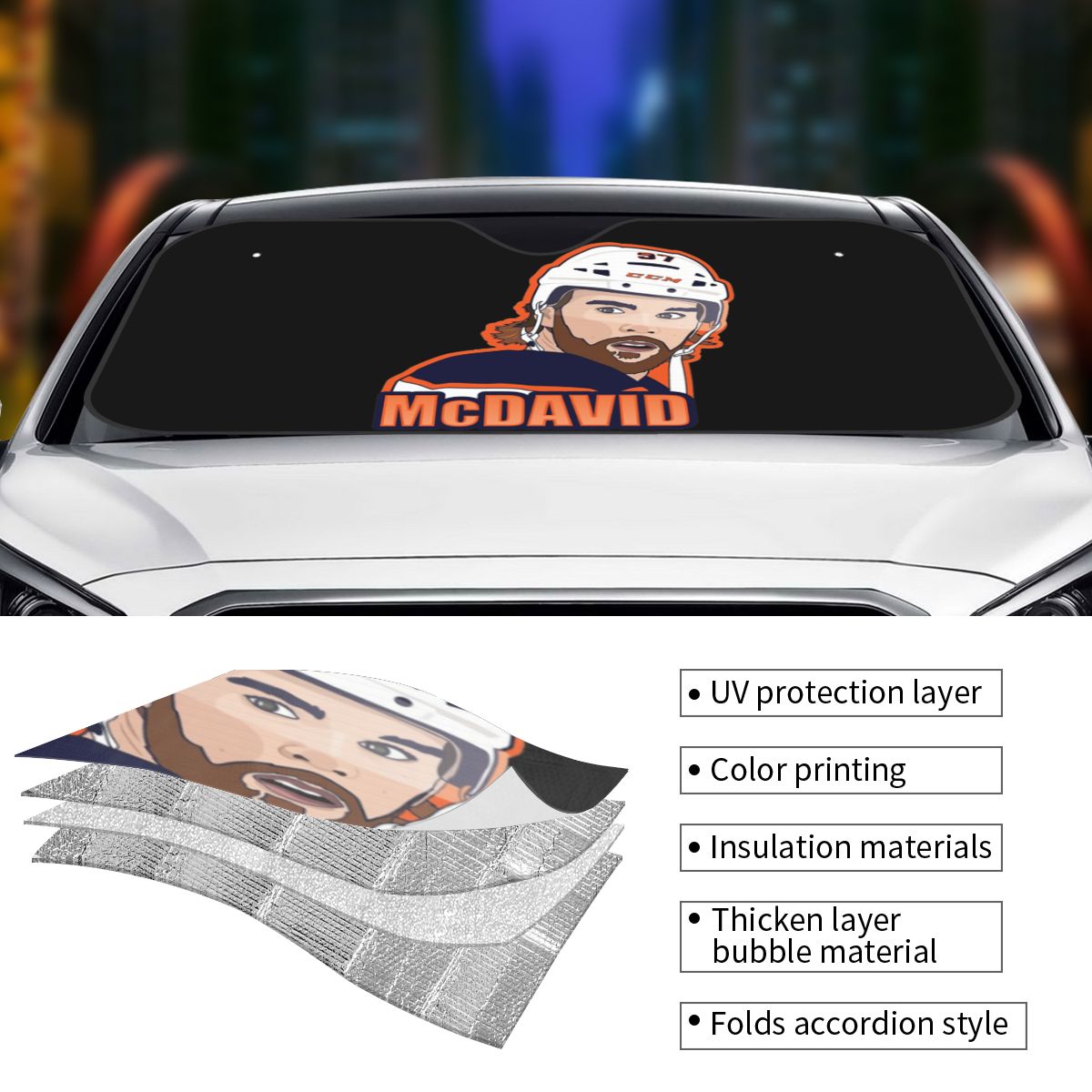 Connor McDavid 97 For Edmonton – Car Accessories Edmonton recenzja i cena