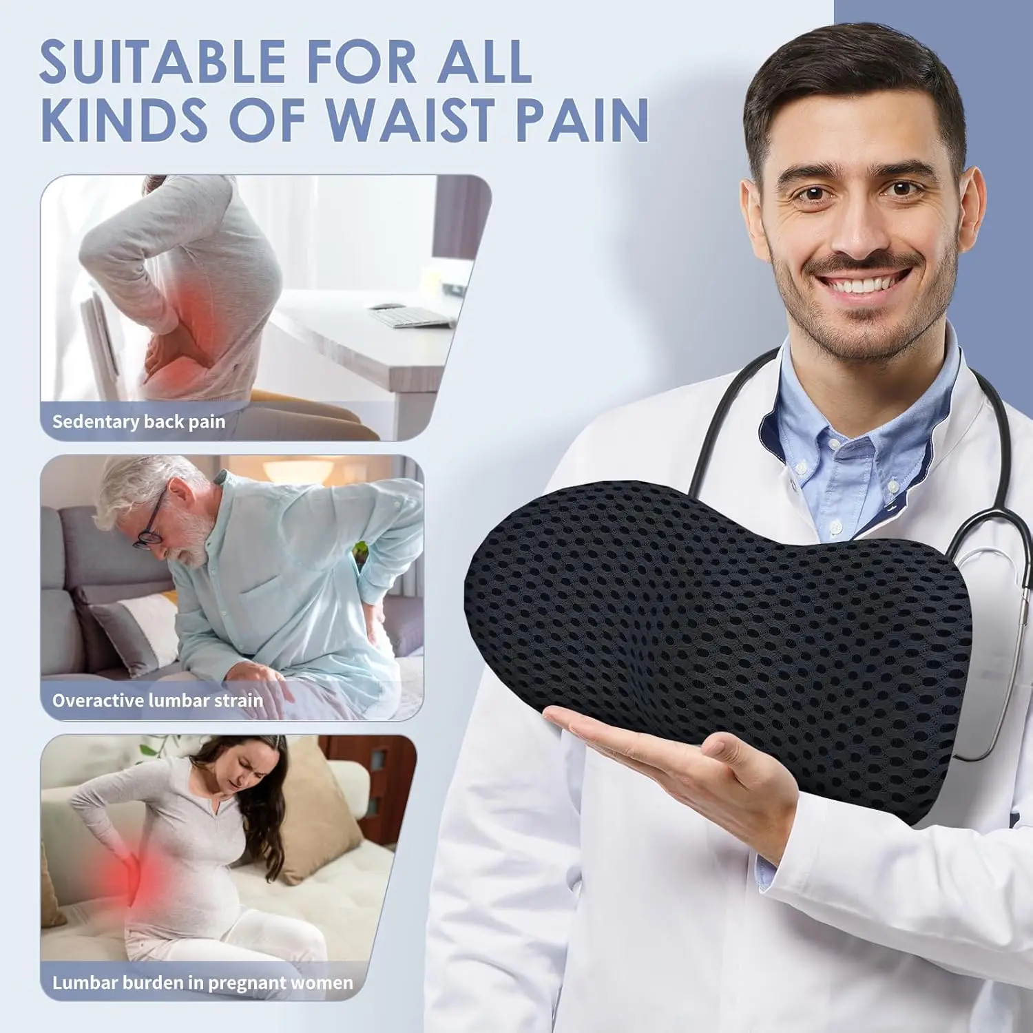 Breathable Memory Cushion Inte – Car Accessories Limassol recenzja i cena